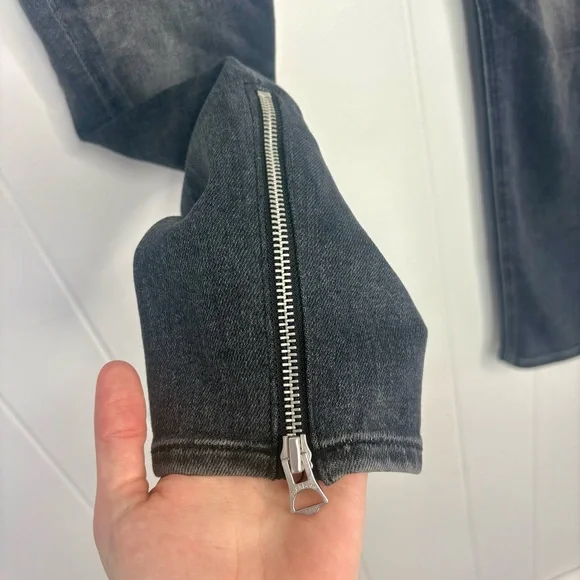 Rag & Bone Cate Mid-Rise Ankle Skinny Jeans in Abbey Road Gray Women’s Size 29 - Picture 6 of 10